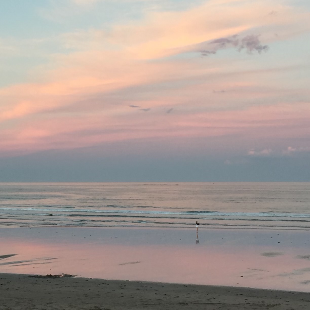 Less crowded and private during the fall when beach walks are serene and peaceful.